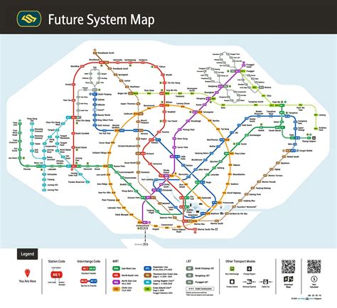 地鐵鐵路圖|MRT Map Singapore